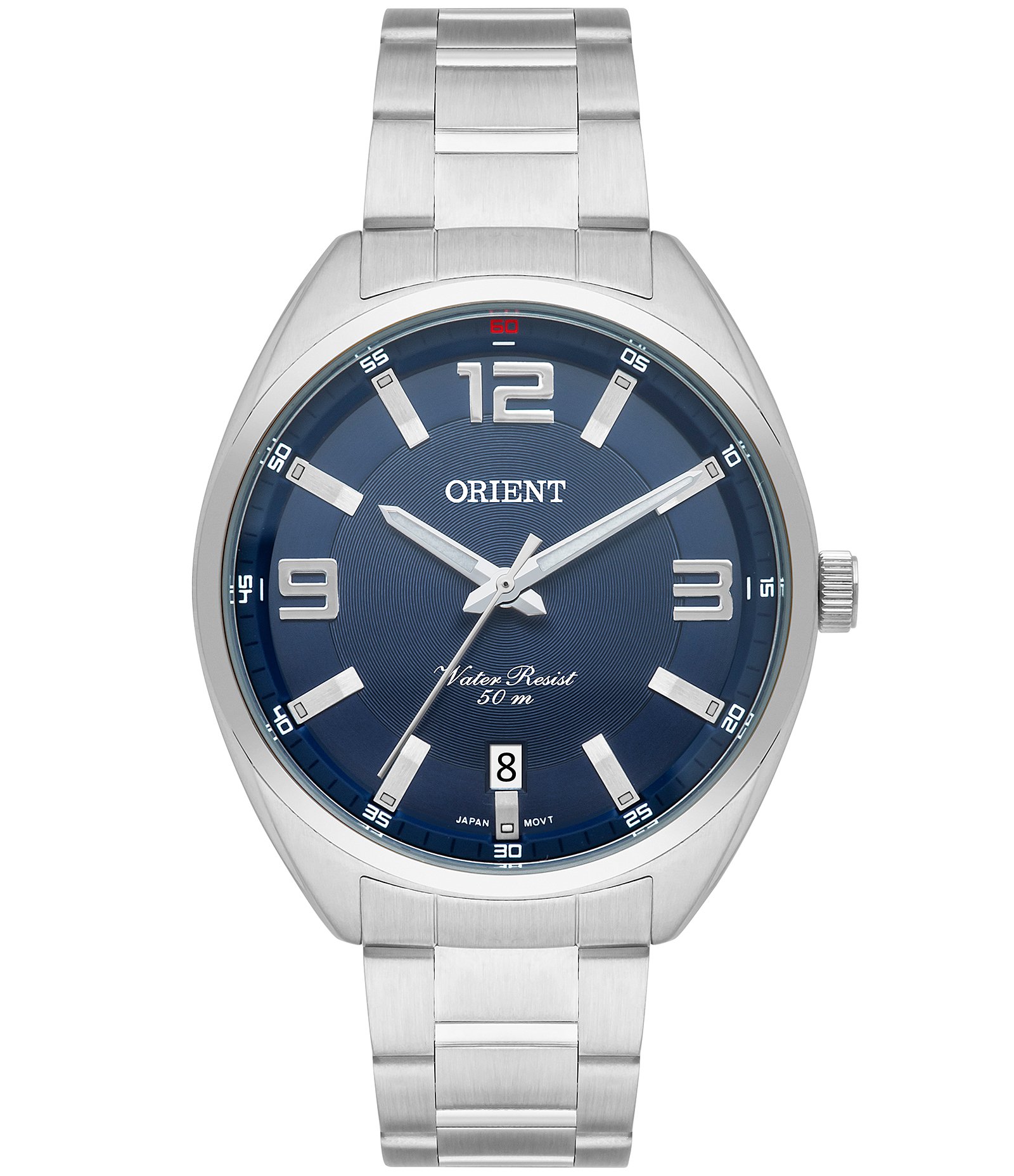 Relógio Analógico Masculino Orient Prata 1