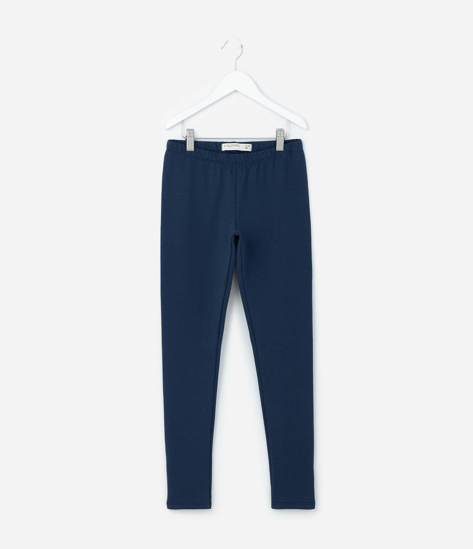 Calça Legging Infantil Quentinha Básica - Tam 5 a 14 Anos Azul 2