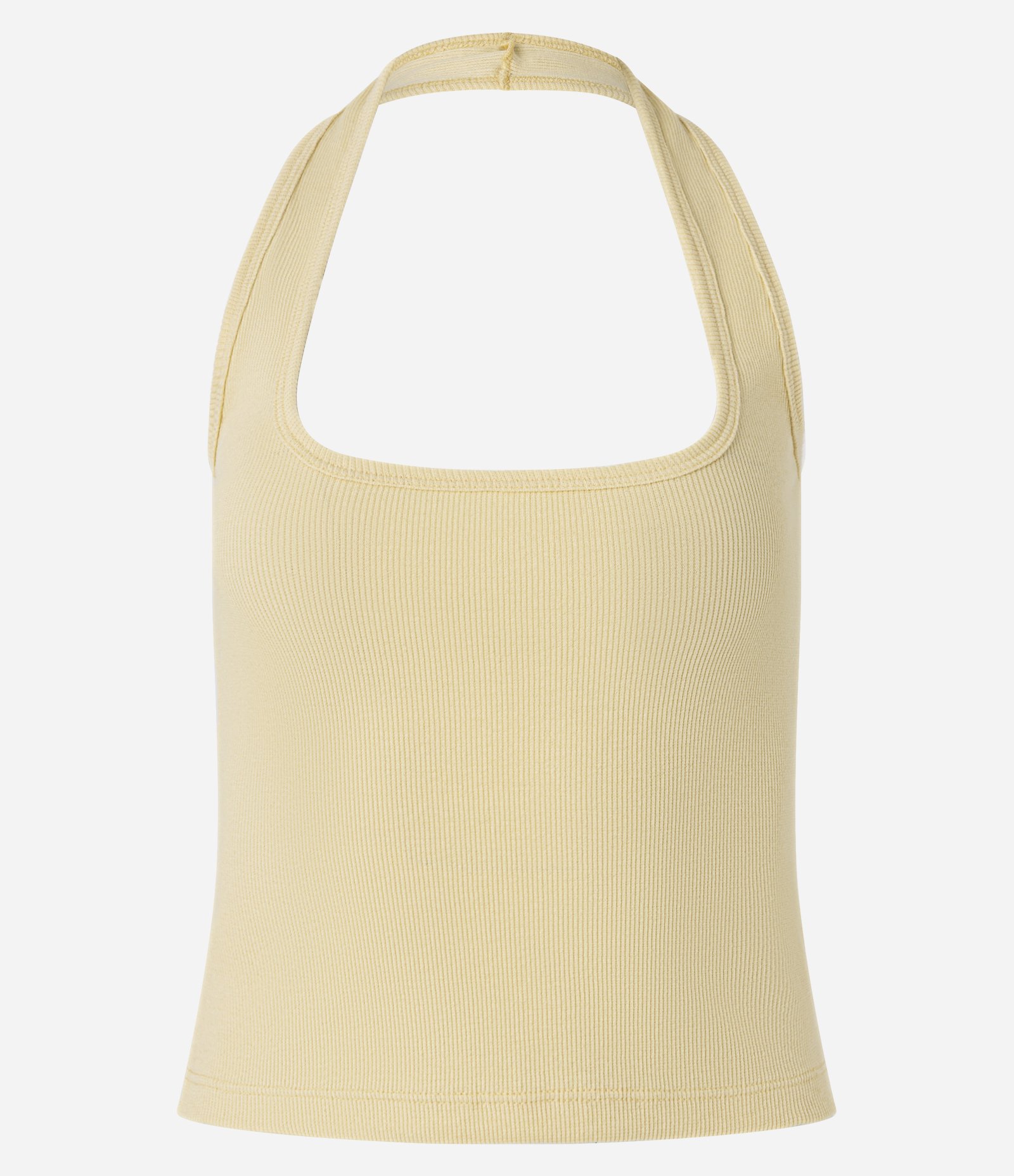 Blusa em Ribana Frente Única Amarelo 5