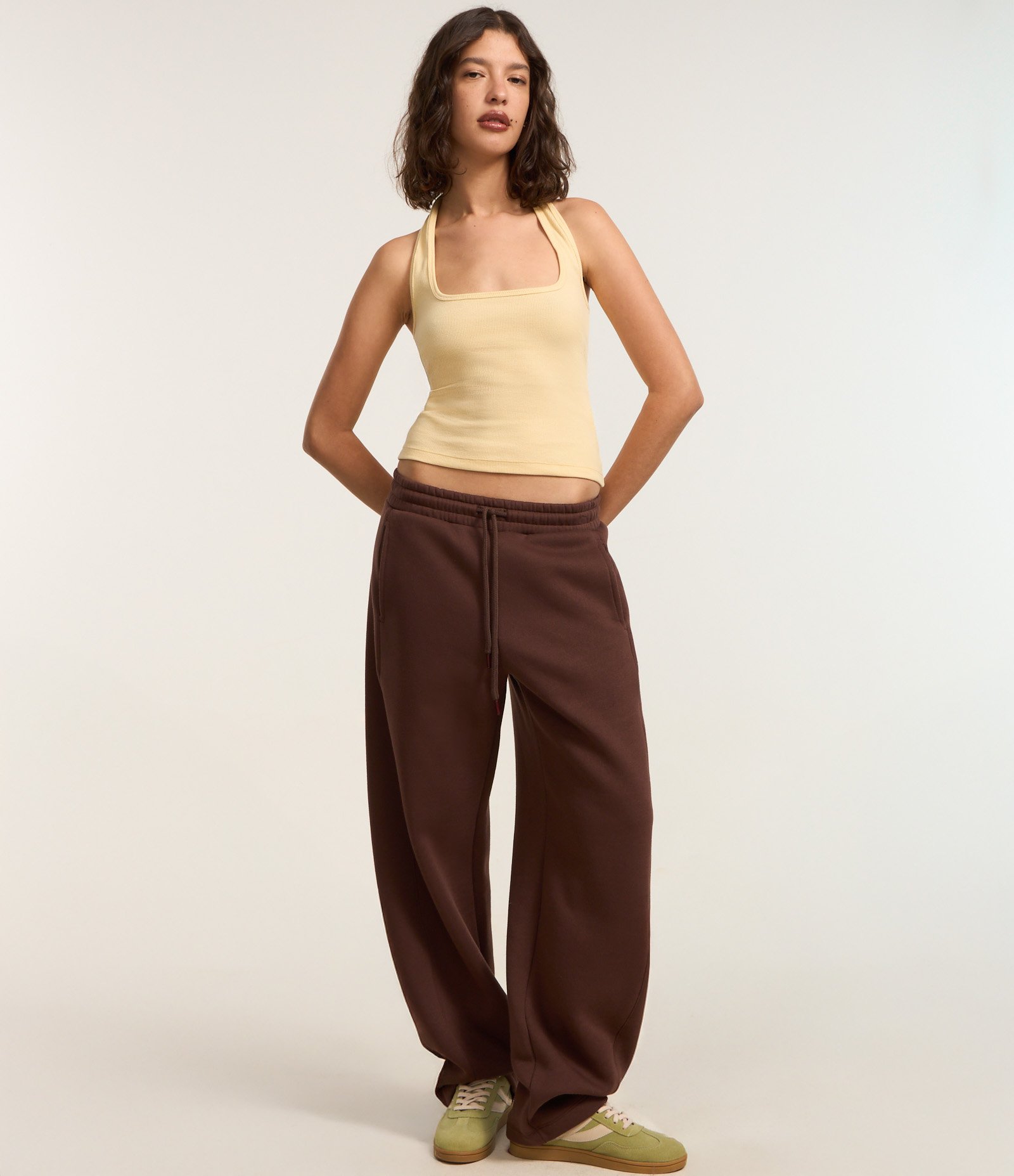 Blusa em Ribana Frente Única Amarelo 2