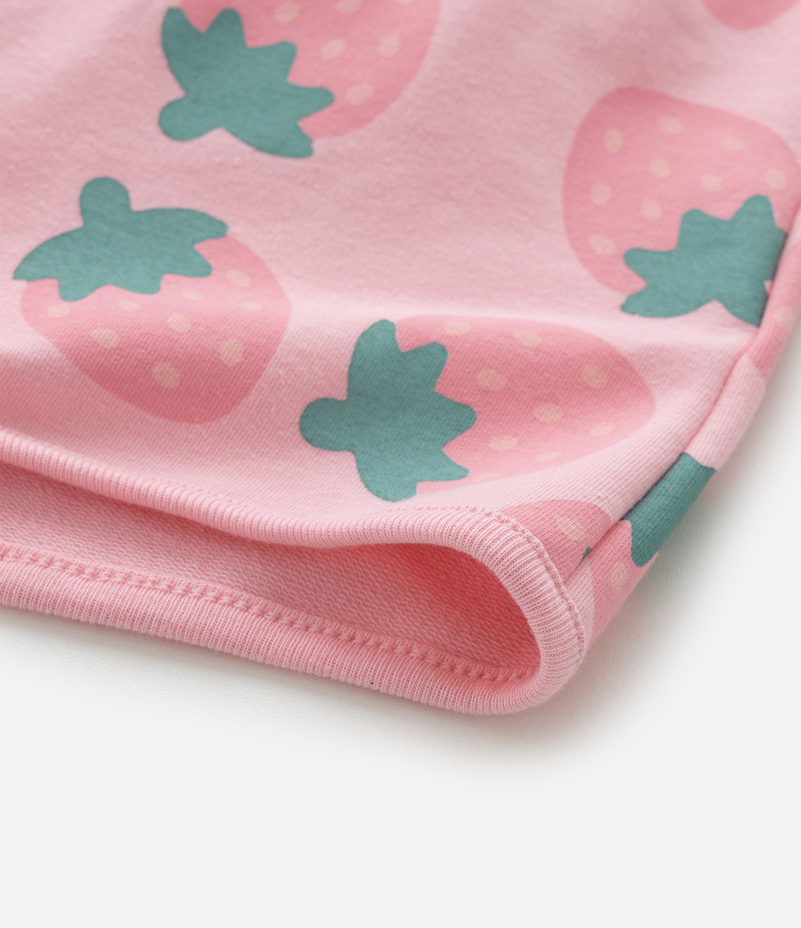 Conjunto Infantil com Estampa de Moranguinhos Minnie - Tam 1 a 6 Anos Branco 7