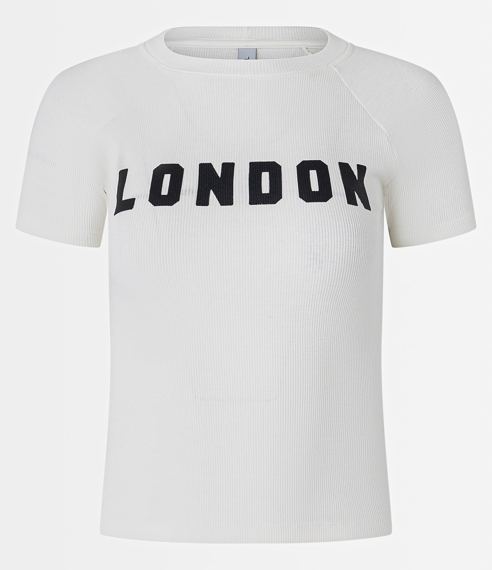 Blusa New T-shirt em Algodão com Estampa London Branco 1