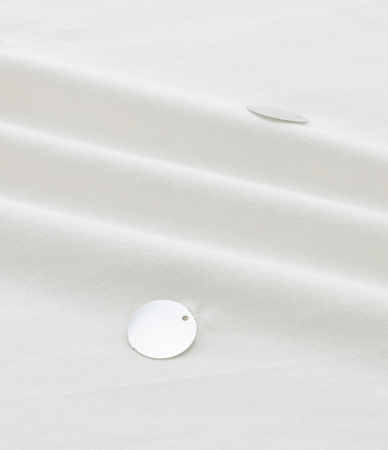 Blusa em Algodão com Bolinhas Metalizadas Curve & Plus Size Branco 6