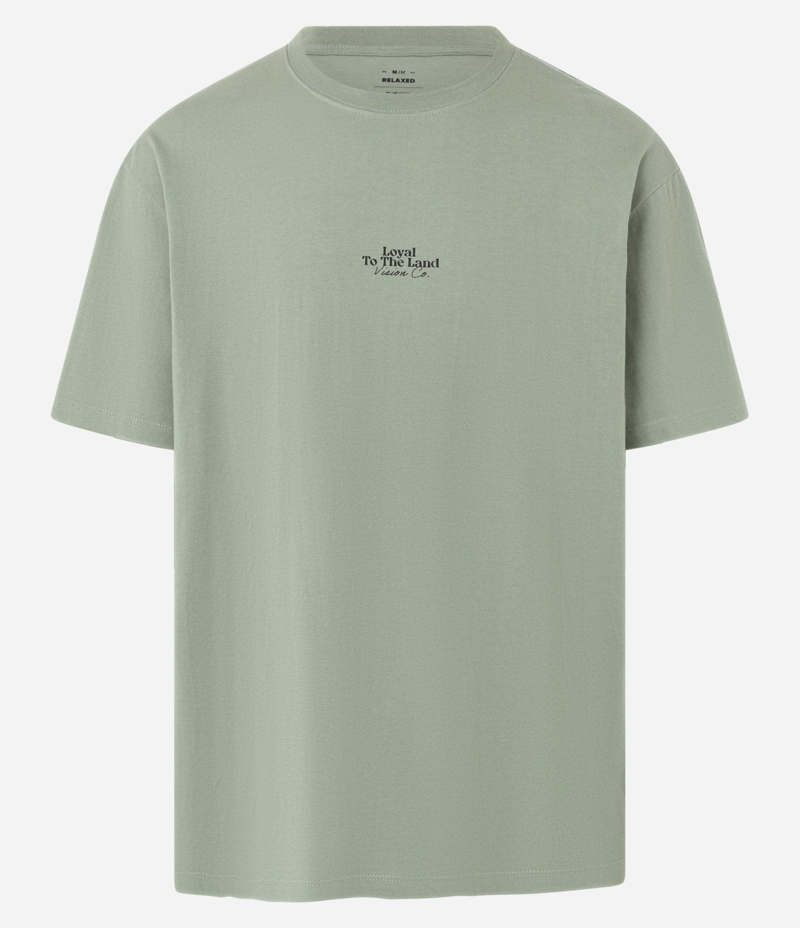Camiseta Relaxed em Algodão com Estampa de Árvores e Lettering Verde 5