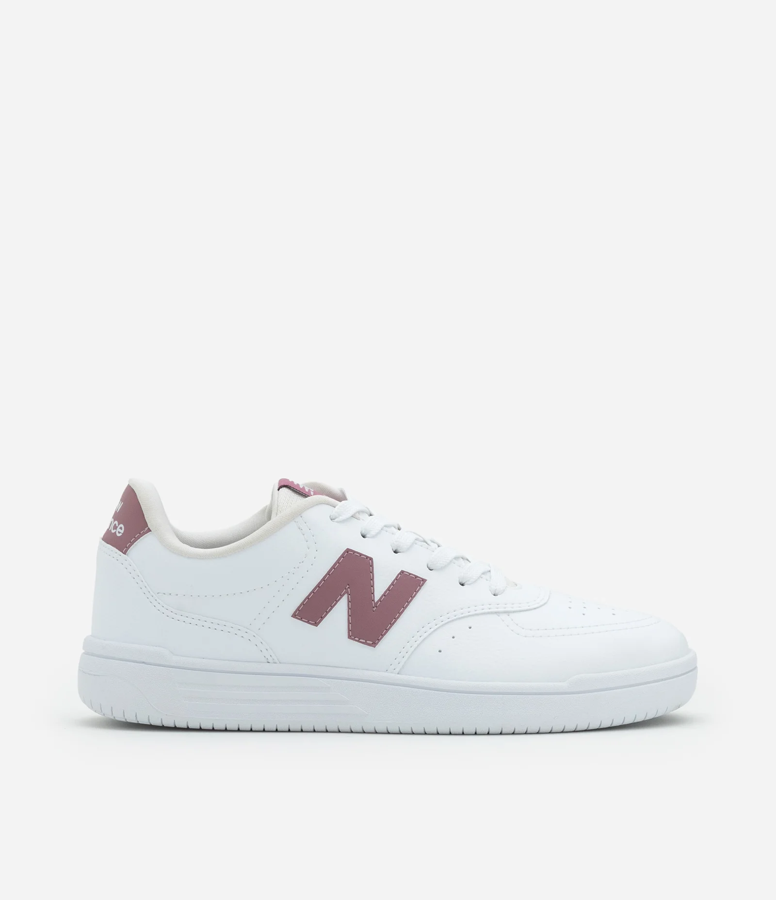 Tênis Casual BB80 New Balance Branco/Rosa 1