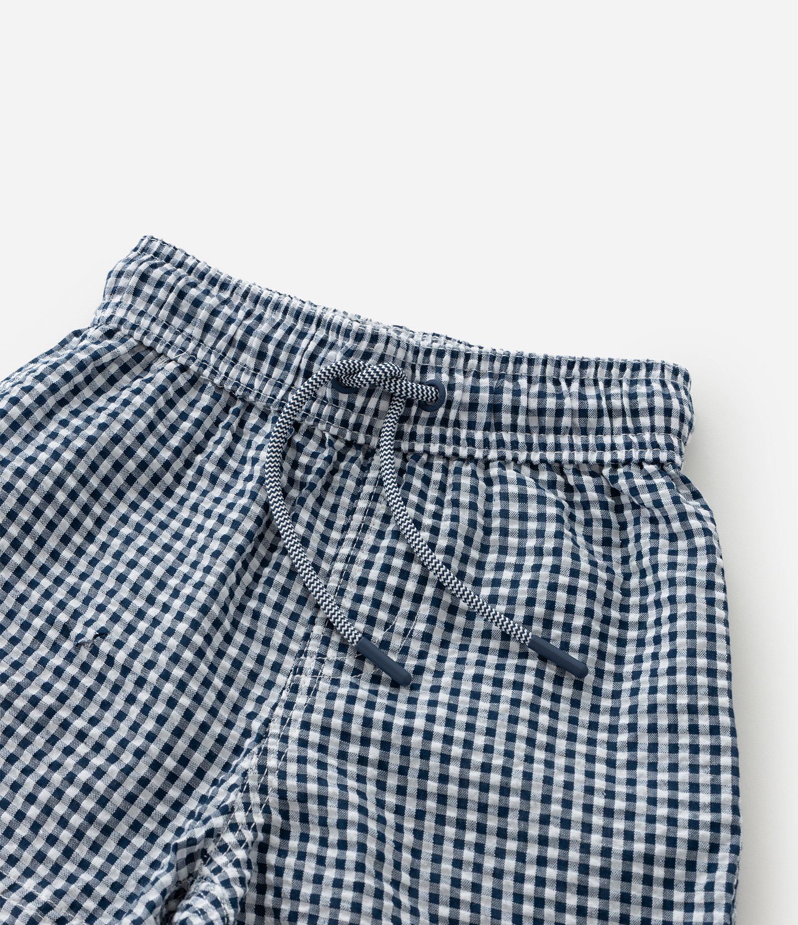 Conjunto Infantil Curto com Estampa de Limão e Xadrez Vichy - Tam 1 a 6 Anos Branco/Preto 6