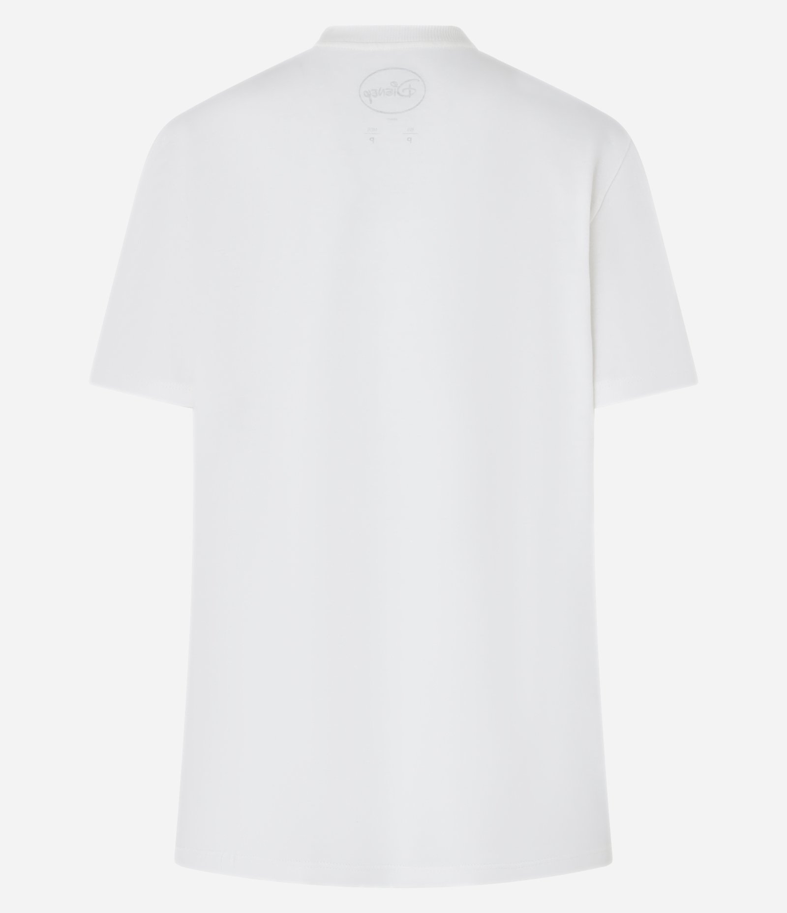 Camiseta Alongada em Algodão com Estampa Mickey e Pluto Branco 6