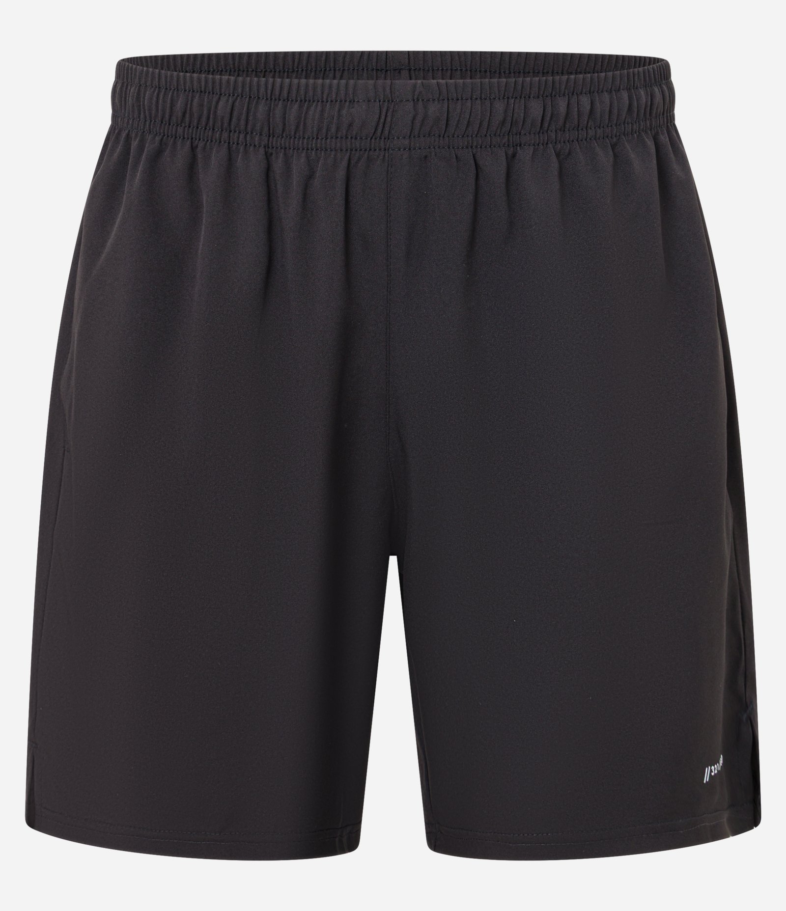 Bermuda Regular Esportiva com Cós Elástico Preto 6