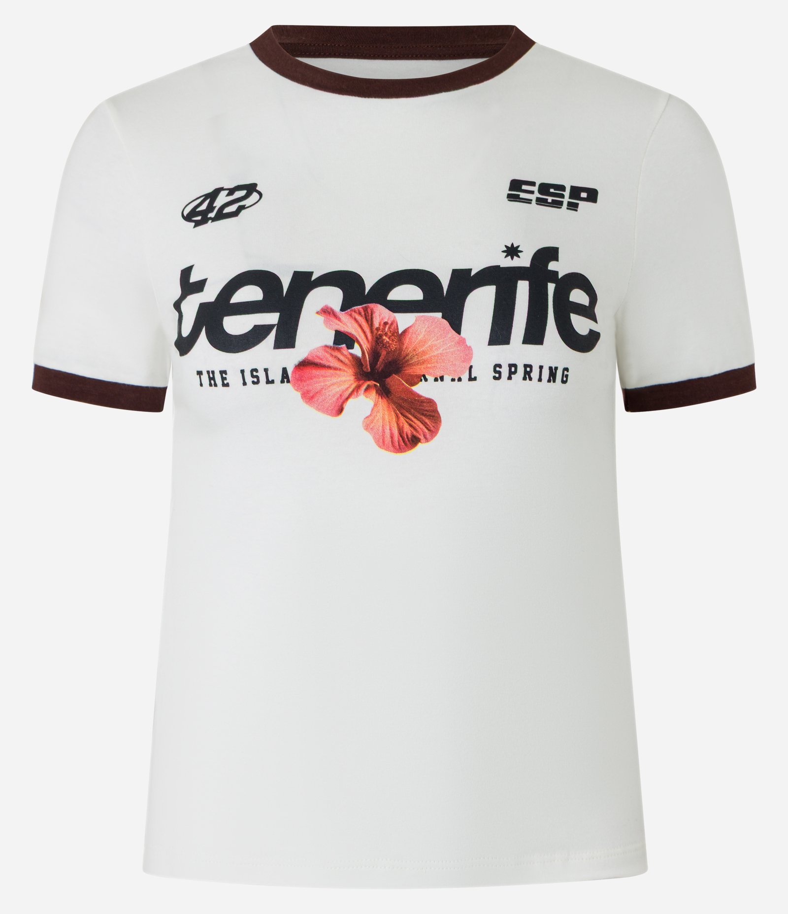 Blusa New T-shirt em Algodão com Estampa Tenerife Branco 4