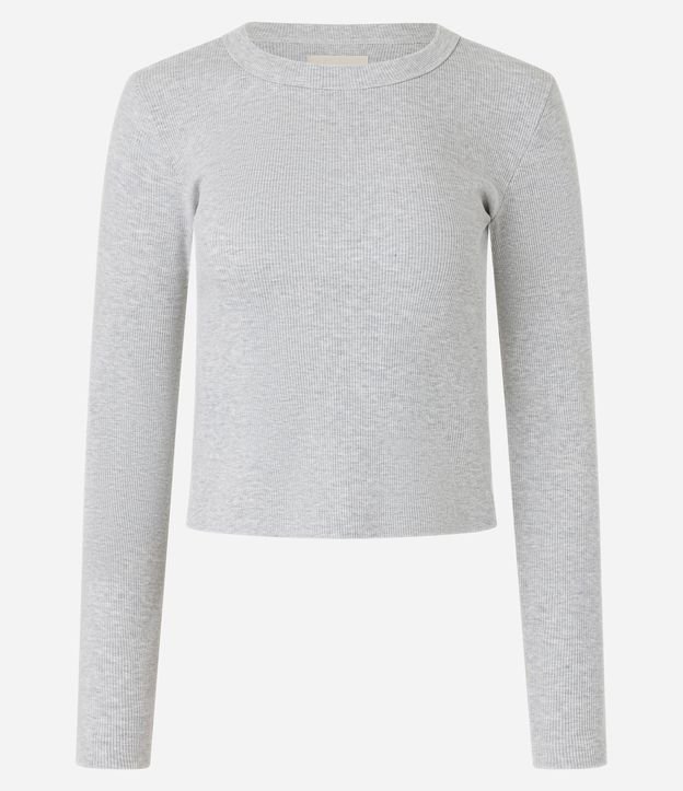 Blusa Básica com Gola Redonda