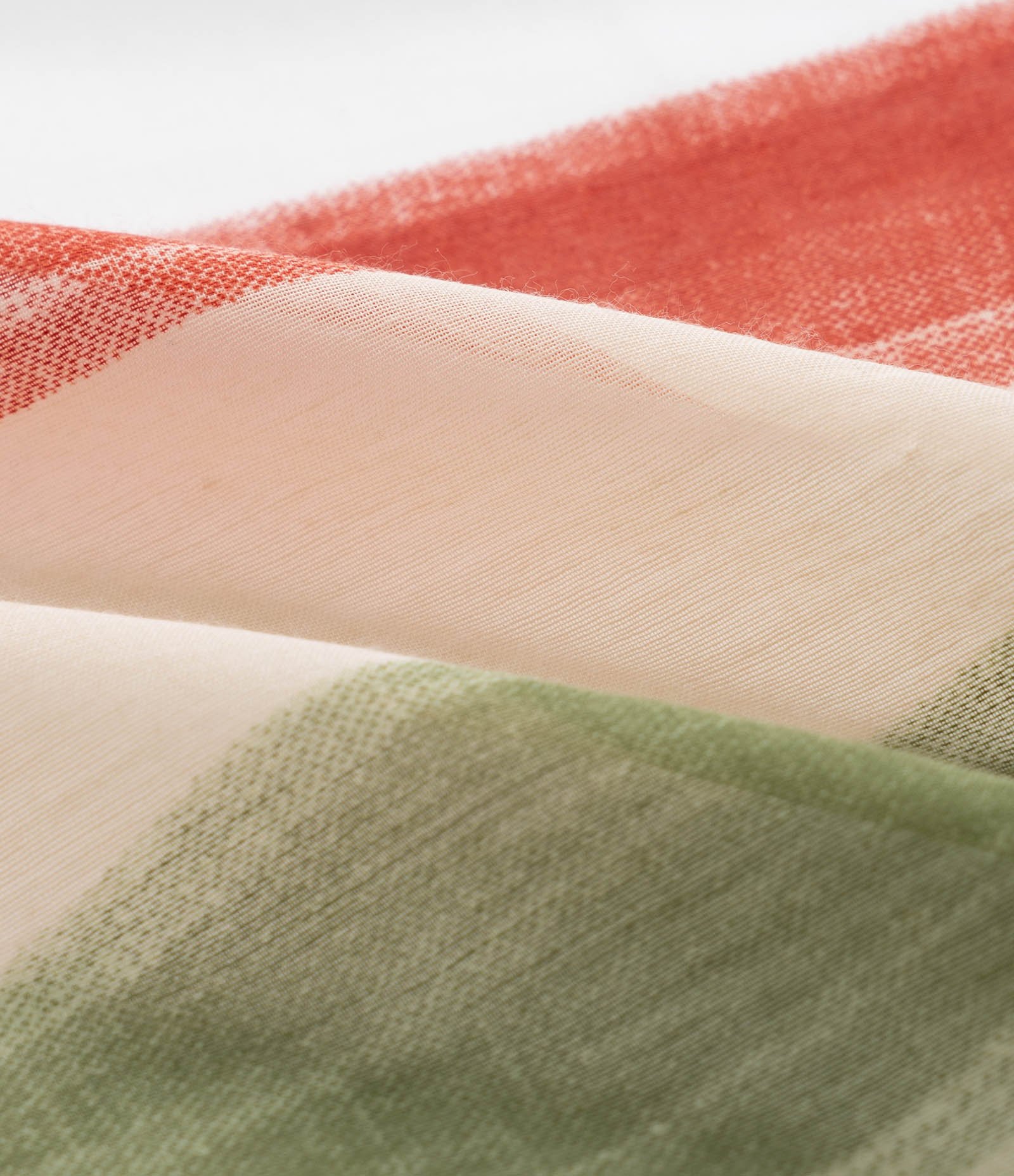 Canga Retangular em Chiffon com Estampa de Folhagem de Buriti e Tassel Branco 5