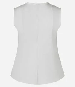 Blusa Peplum em Ponto Roma