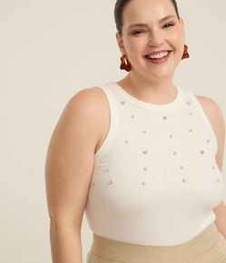 Regata em Ribana com Brilhos Curve & Plus Size