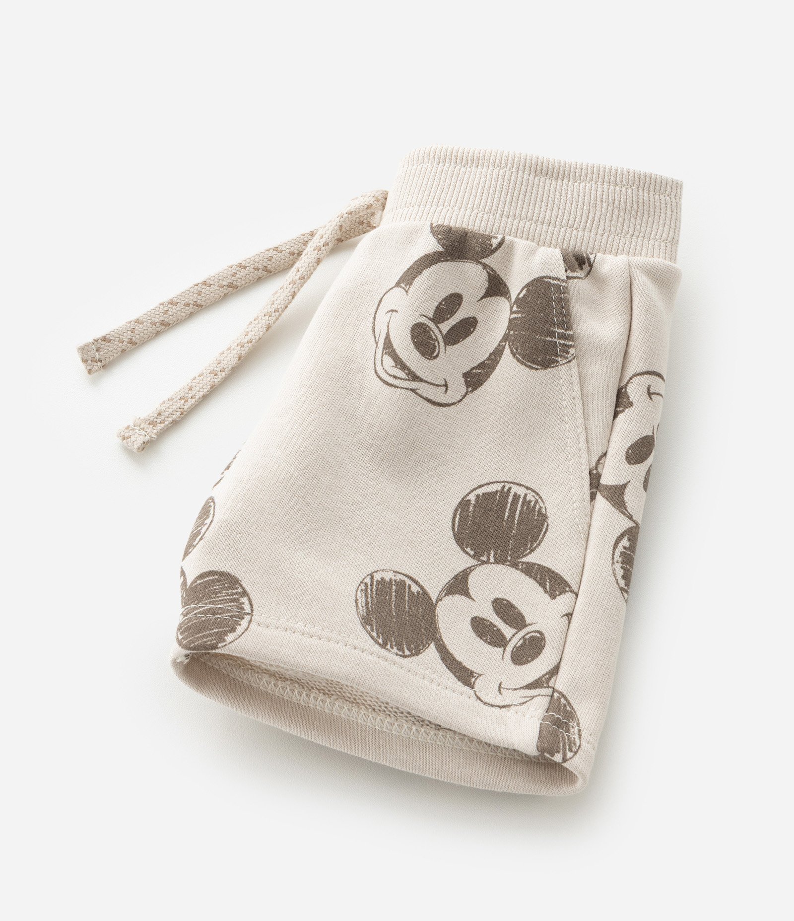 Conjunto Infantil em Moletom com Estampa Mickey - Tam 0 a 18 Meses Marrom 13