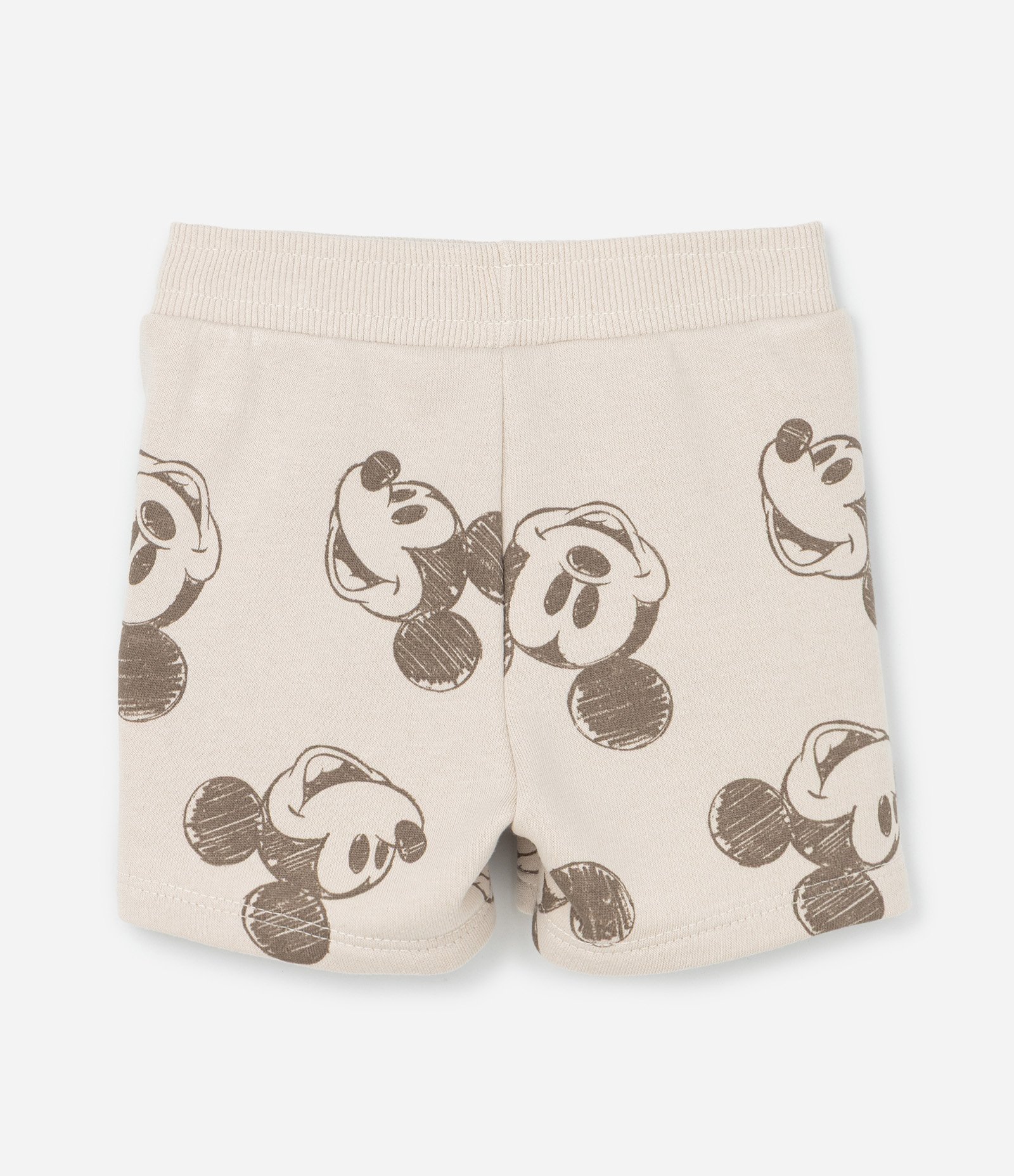 Conjunto Infantil em Moletom com Estampa Mickey - Tam 0 a 18 Meses Marrom 6