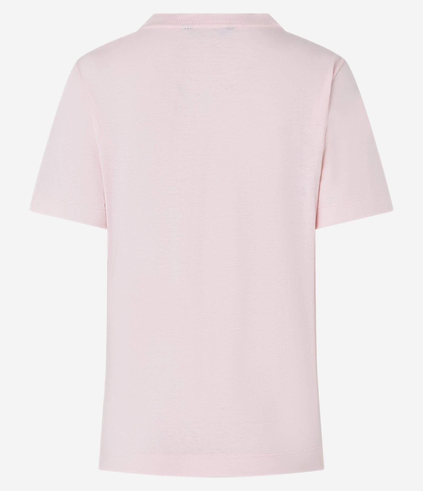Camiseta T-shirt em Algodão com Moldura e Estampa Floral Barcelona Rosa 8