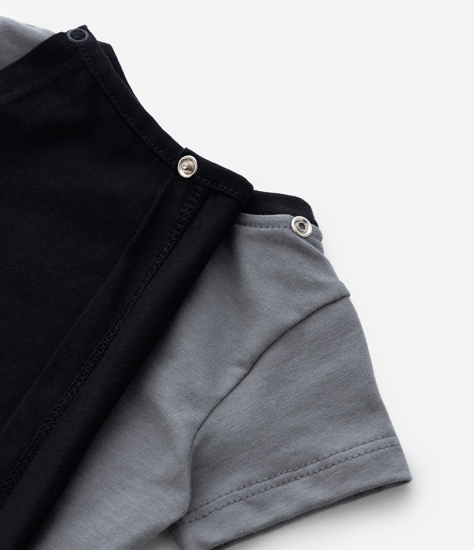 Body Infantil com Estampa e Capa do Batman - Tam 0 a 18 meses Cinza 7