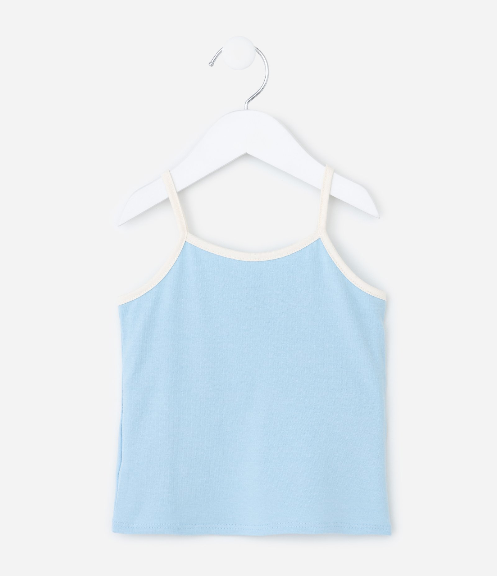 Camiseta Infantil Regular de Alcinha Garden Club - Tam 1 a 6 Anos Azul 3