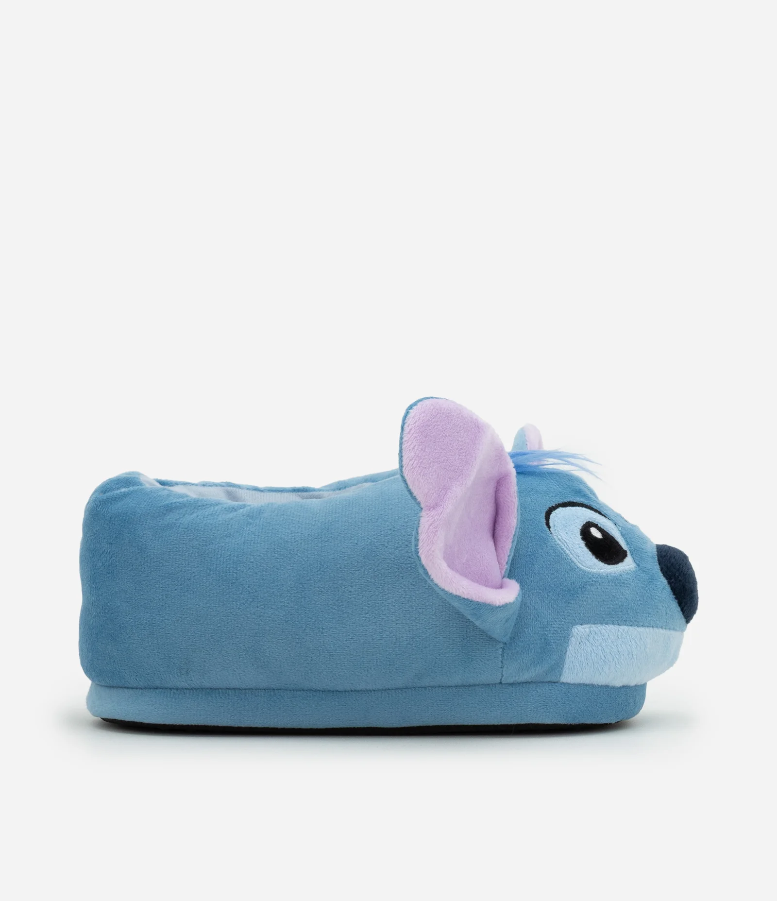 Pantufa Infantil em Fleece com Personagem Stitch – Tam 29 a 36 Azul 1