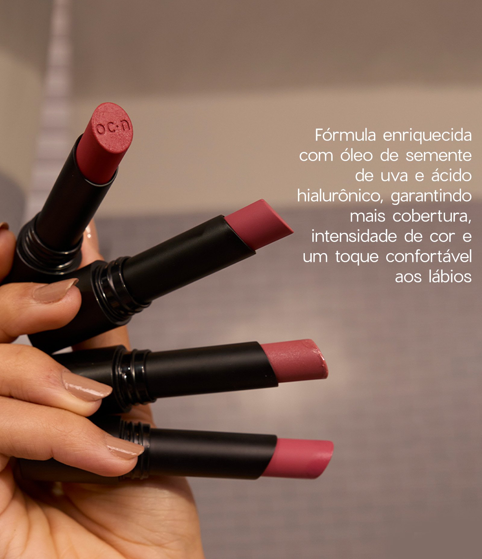 Batom The Lipstick Edition Ocèane Clove Rosa Escuro 6