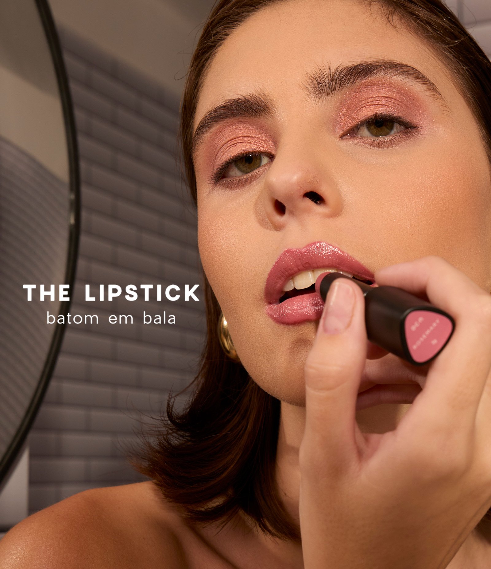 Batom The Lipstick Edition Ocèane Rosemary Rosa Claro 4