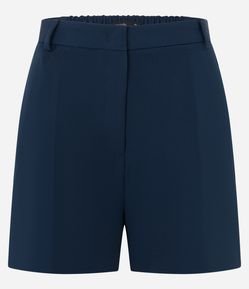 Short Alfaiatado Maquinetado com Frisos