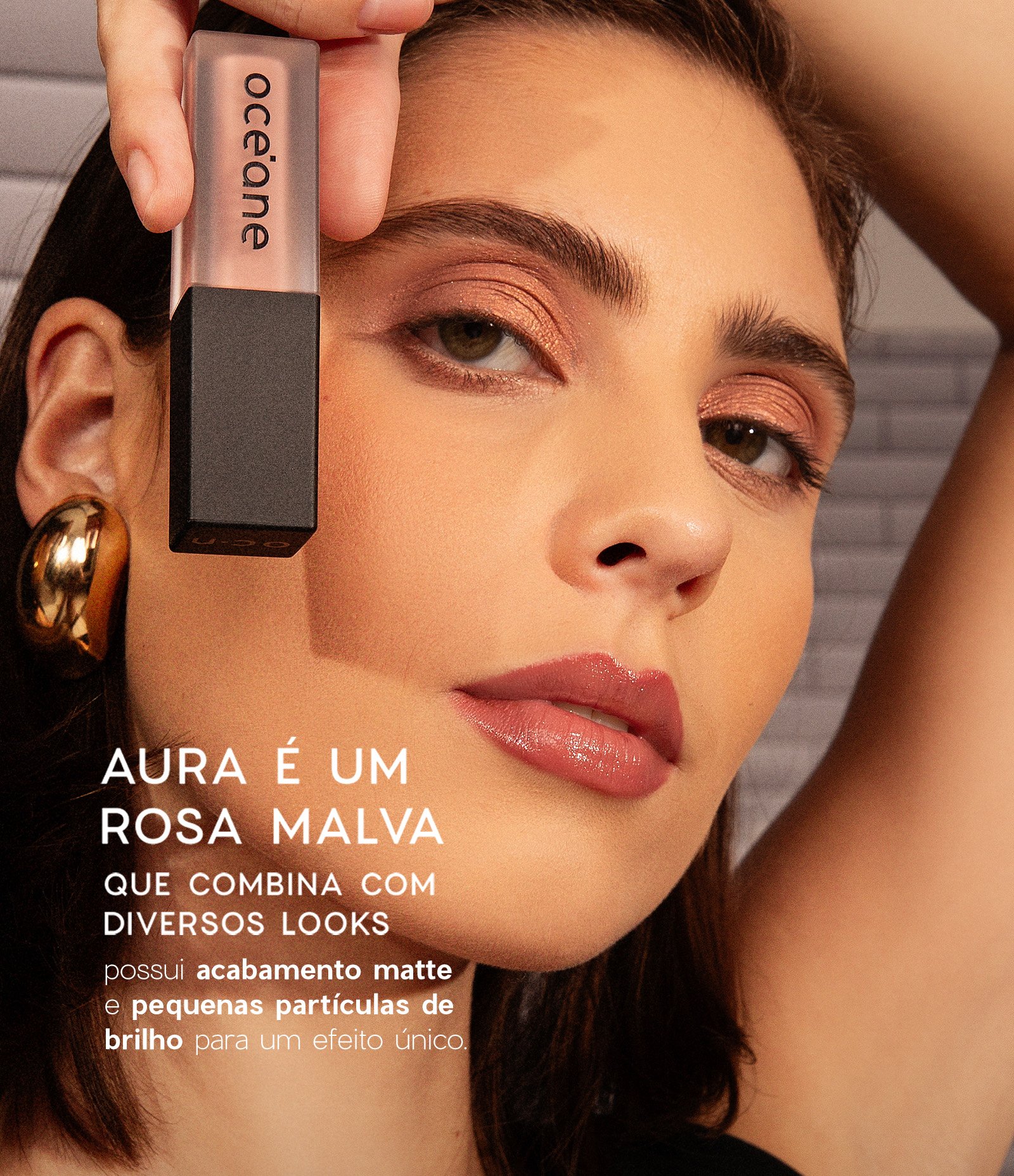 Sombra Líquida Ocèane Aura Rosa 7