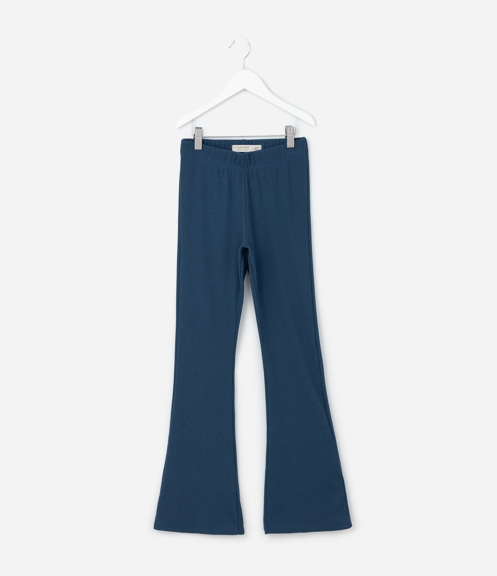 Calça Flare Infantil Básica em Ribana - Tam 5 a 14 anos Azul Escuro 2