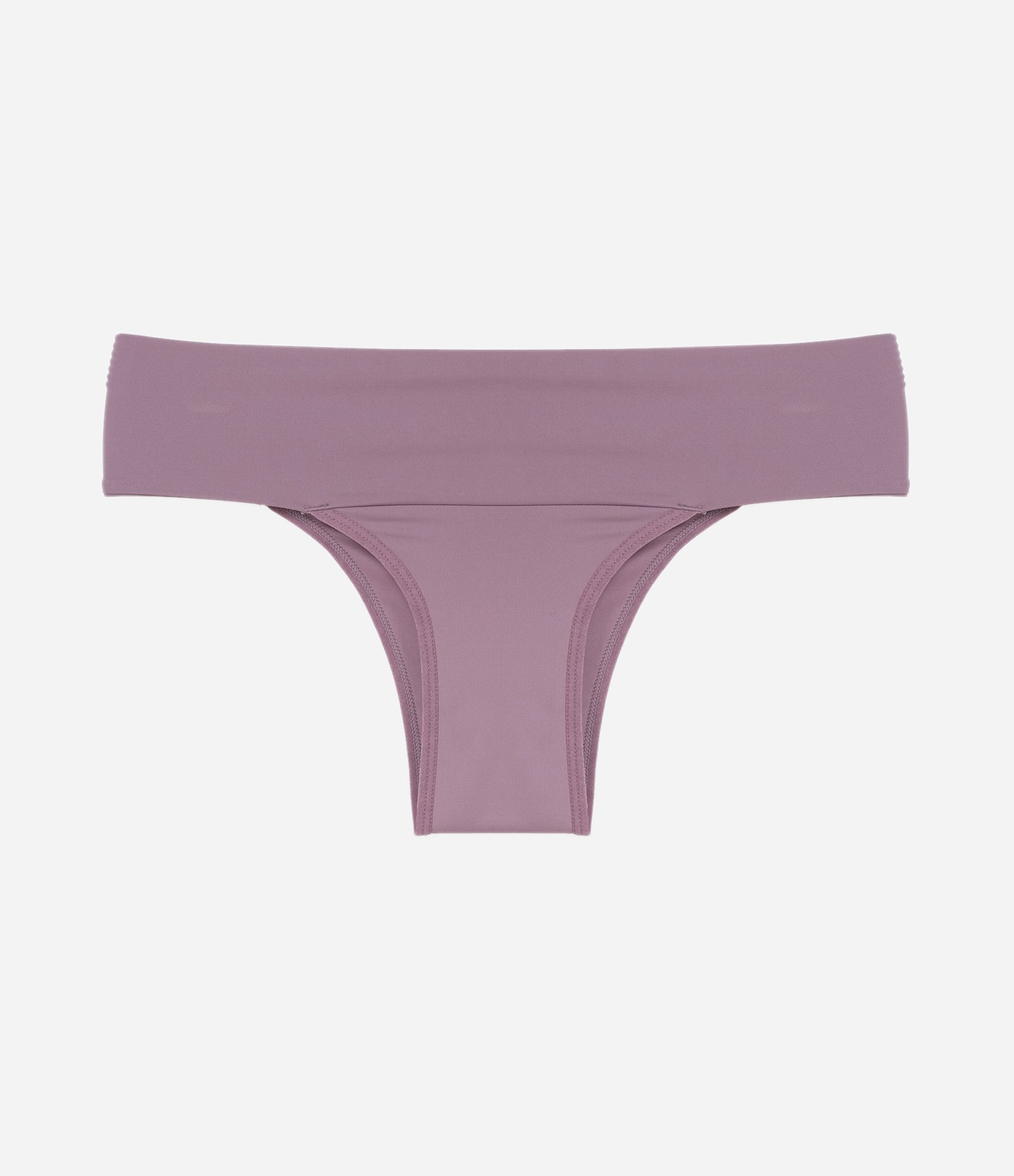 Calcinha em Microfibra com Cós Pala Duplo Curve & Plus Size Lilás 5