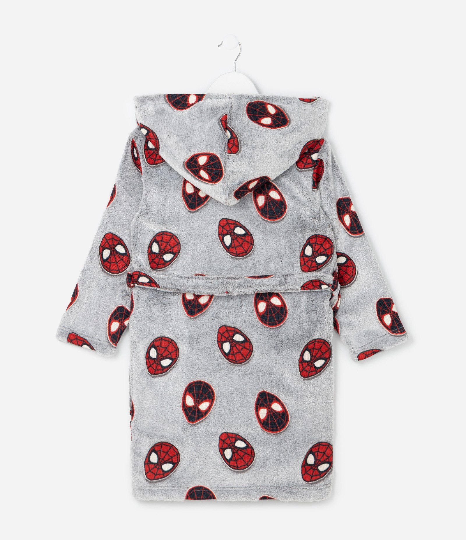 Roupão Infantil com Estampa Homem-Aranha – Tam 3 a 12 Anos Cinza 3