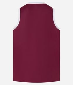 Regata Esportiva Regular com Tecnologia Dry e Viés Contrastante