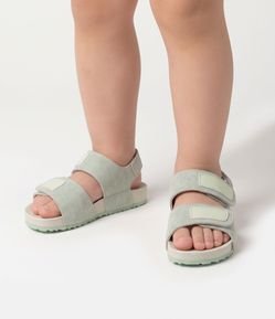 Sandália Infantil com Tiras de Velcro - Tam 20 ao 27