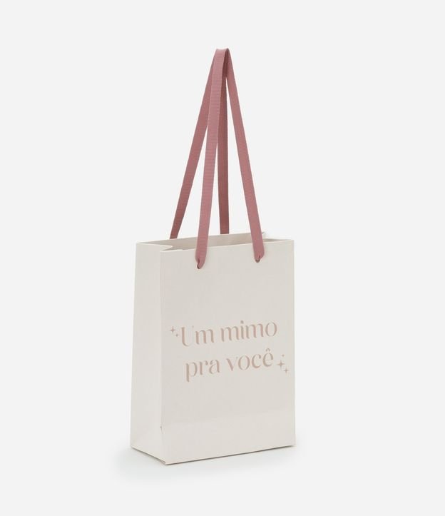 Embalagem Pequena com Lettering Um Mimo Para Você
