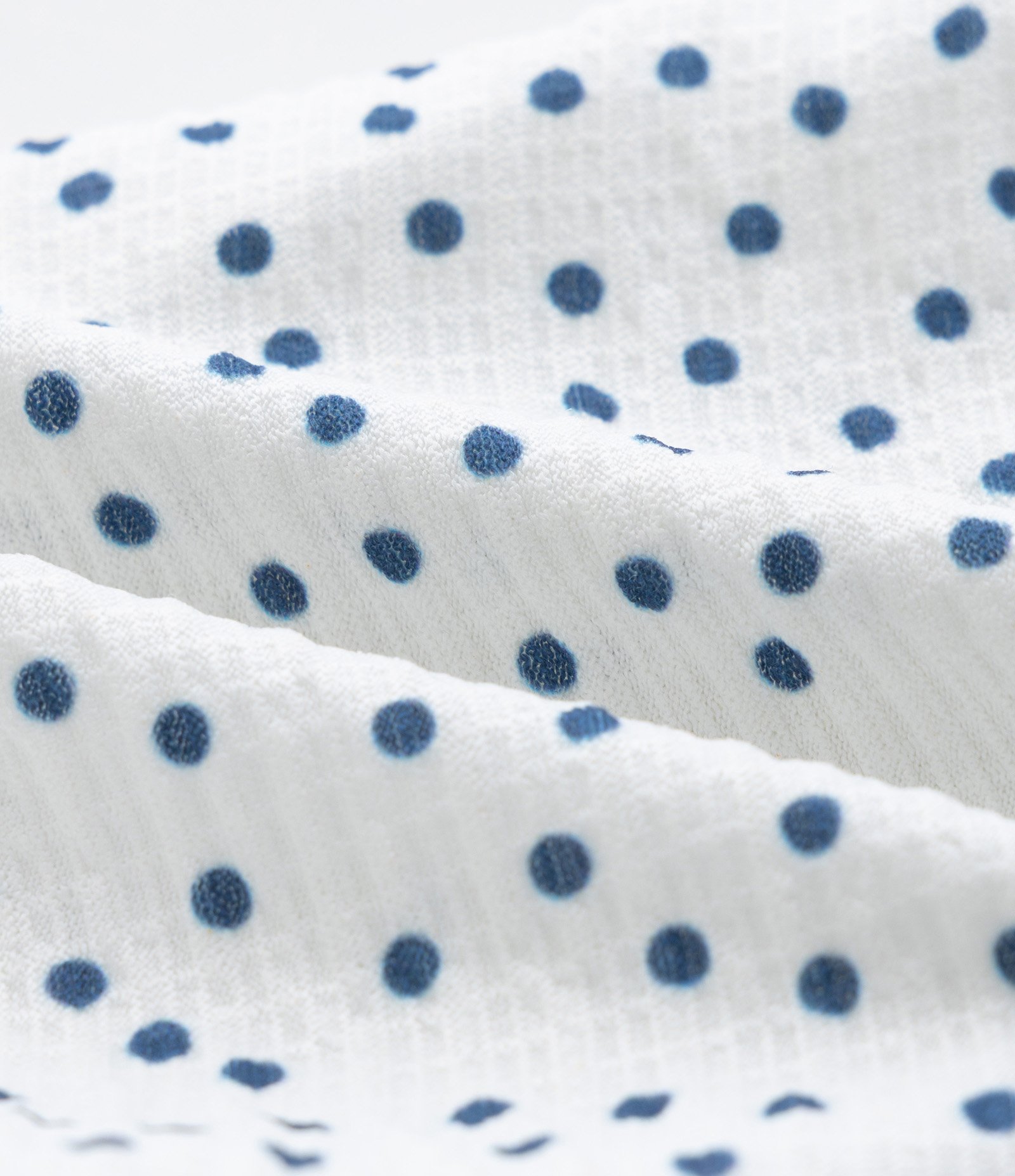 Conjunto Infantil com Estampa Poá Texturizado - Tam 0 a 18 Meses Branco 11