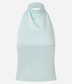 Blusa Frente Única em Microfibra
