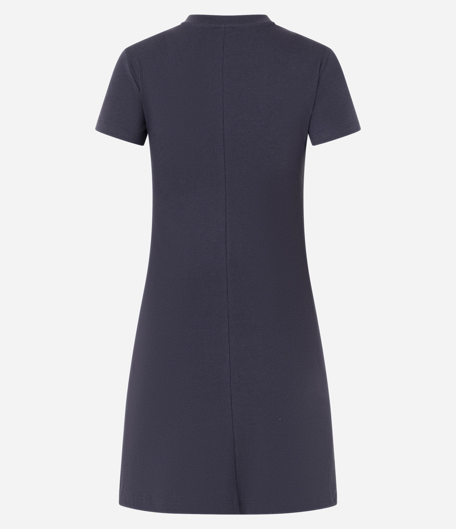 Vestido Curto em Ribana Básico Azul 6