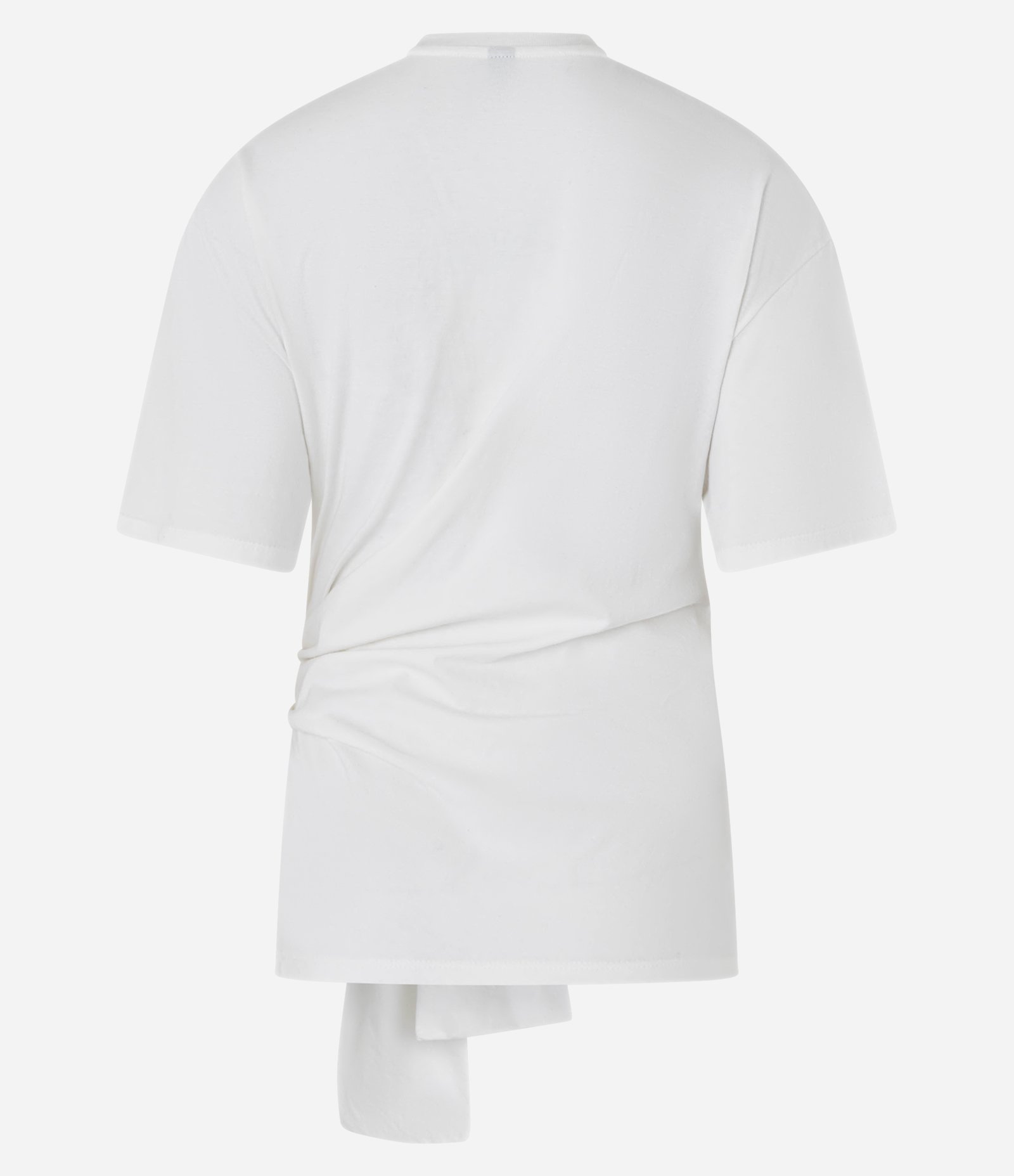 Blusa em Algodão com Amarração Frontal Branco 6