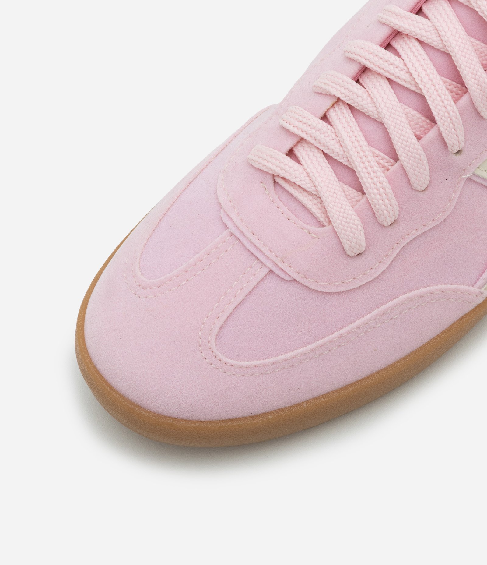 Tênis Chuteira com Efeito Camurça Rosa 4