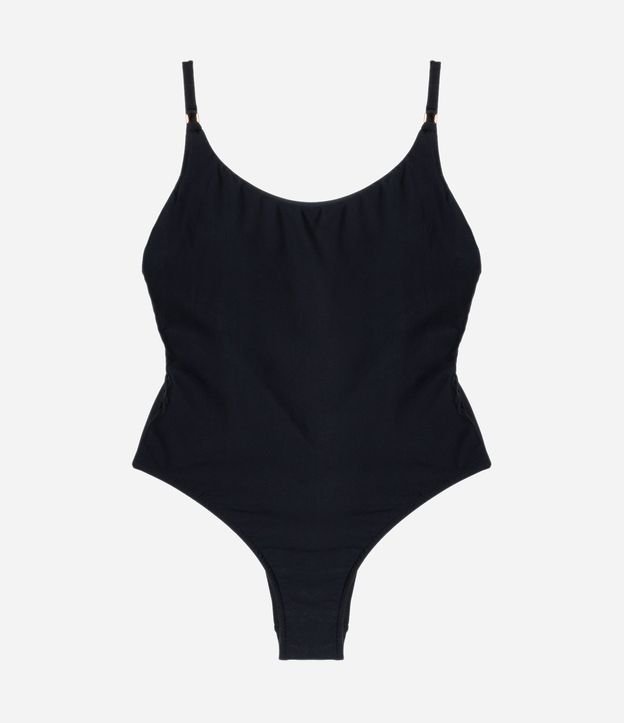 Maiô em Microfibra com Aviamento nas Alças