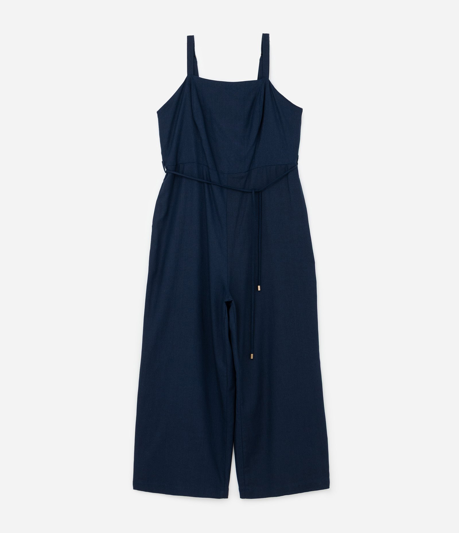 Macacão Pantacourt com Cinto Curve & Plus Size 5