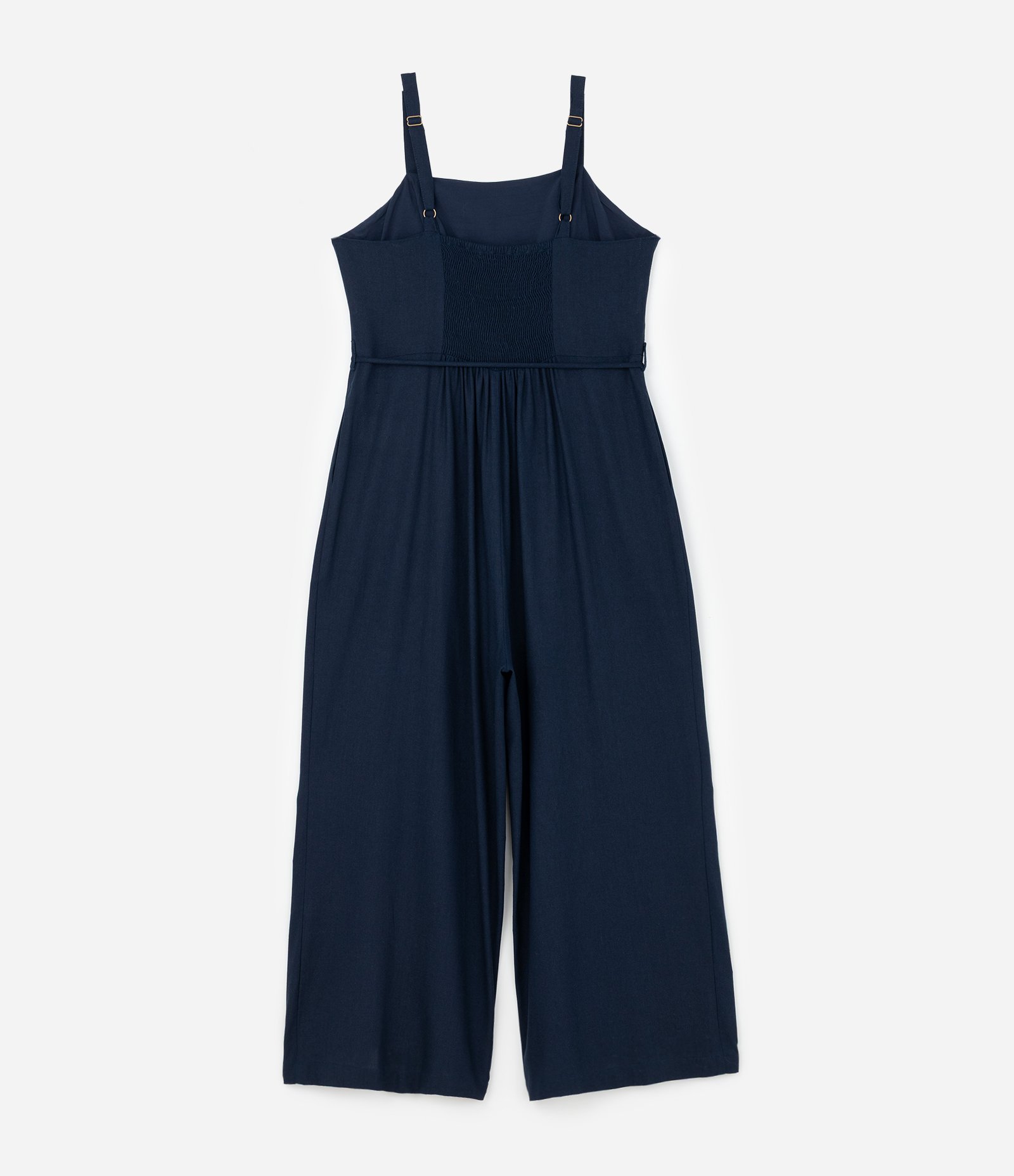 Macacão Pantacourt com Cinto Curve & Plus Size 6