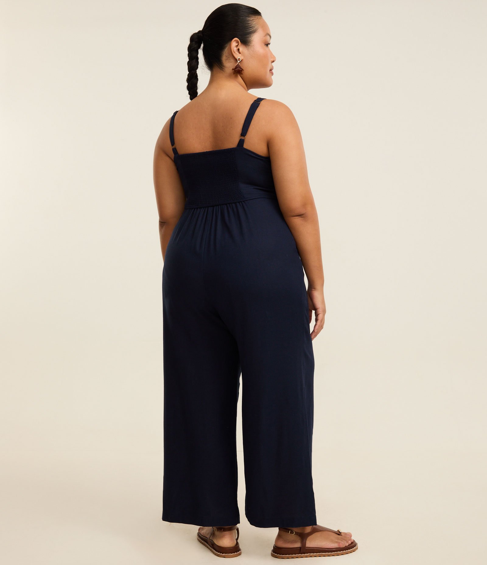 Macacão Pantacourt com Cinto Curve & Plus Size 4