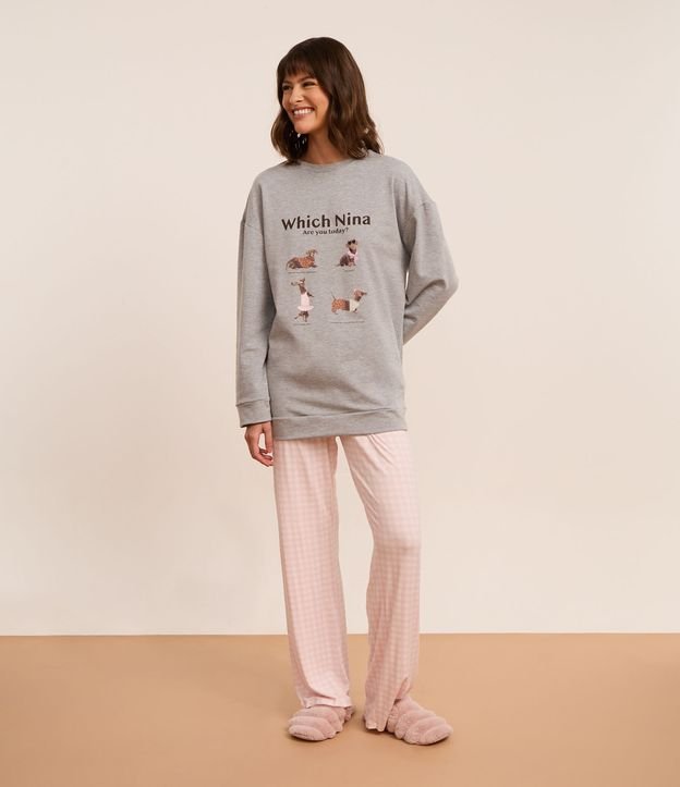 Cor: Cinza | Tamanho: GG