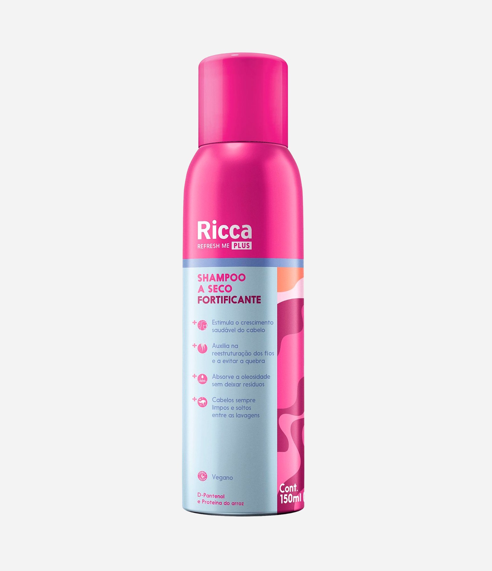 Shampoo à Seco Fortificante Ricca 150ml 1