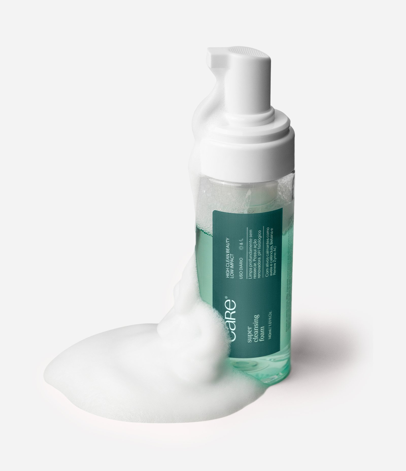 Espuma de Limpeza Super Cleansing Foam Care Beauty 140ml 11