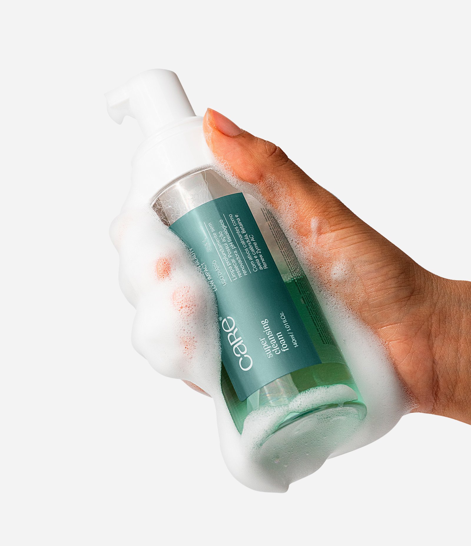 Espuma de Limpeza Super Cleansing Foam Care Beauty 140ml 14