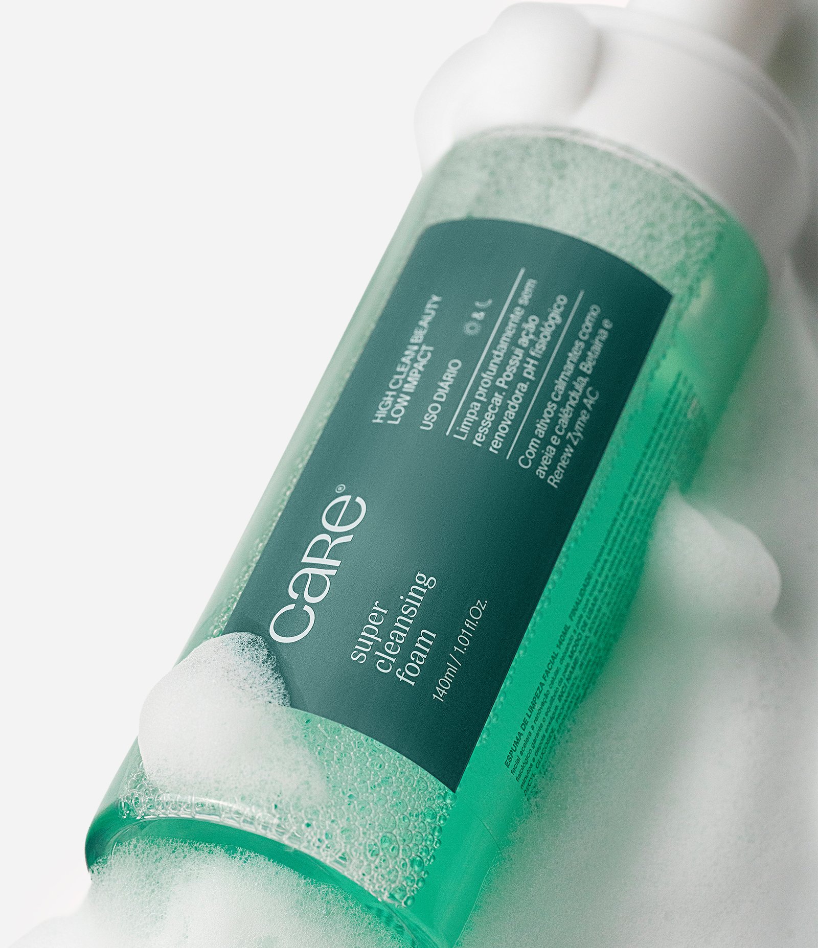 Espuma de Limpeza Super Cleansing Foam Care Beauty 140ml 16