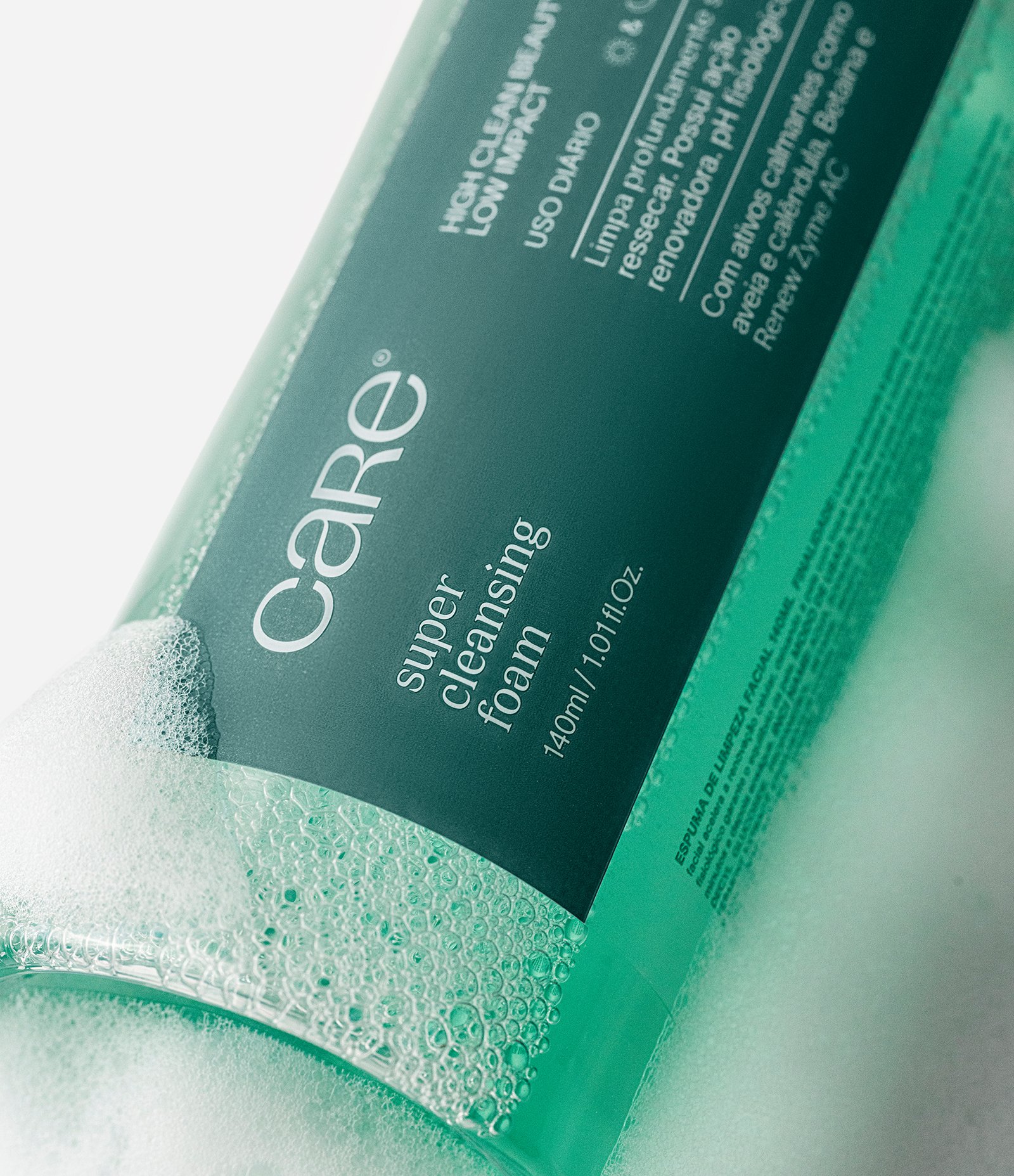 Espuma de Limpeza Super Cleansing Foam Care Beauty 140ml 17