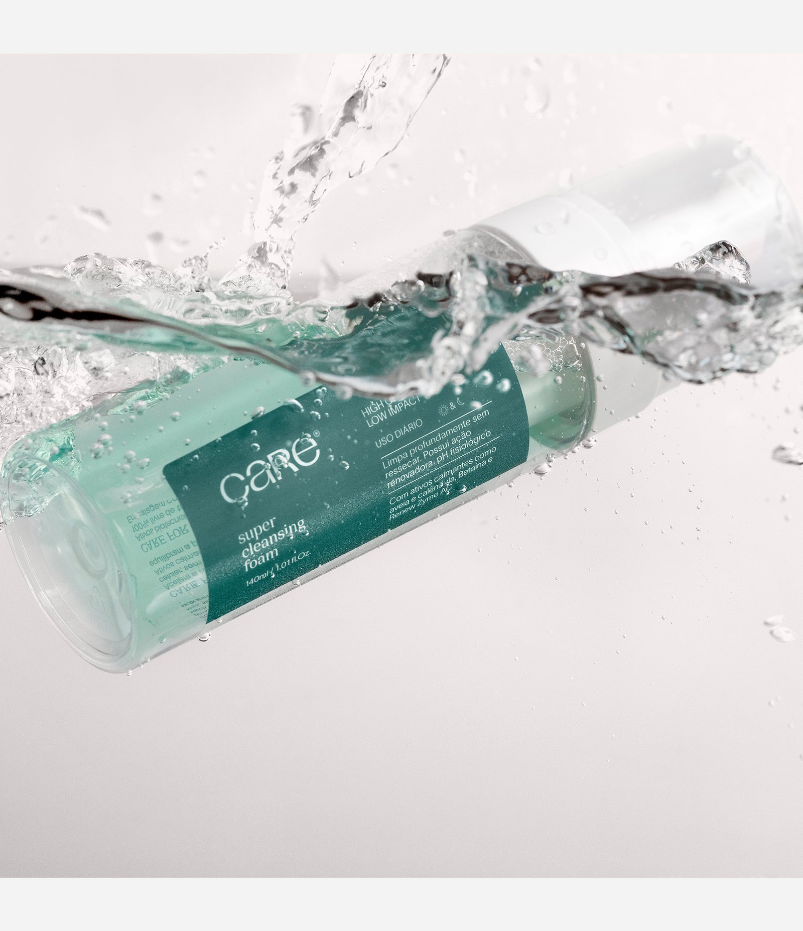 Espuma de Limpeza Super Cleansing Foam Care Beauty 140ml 19