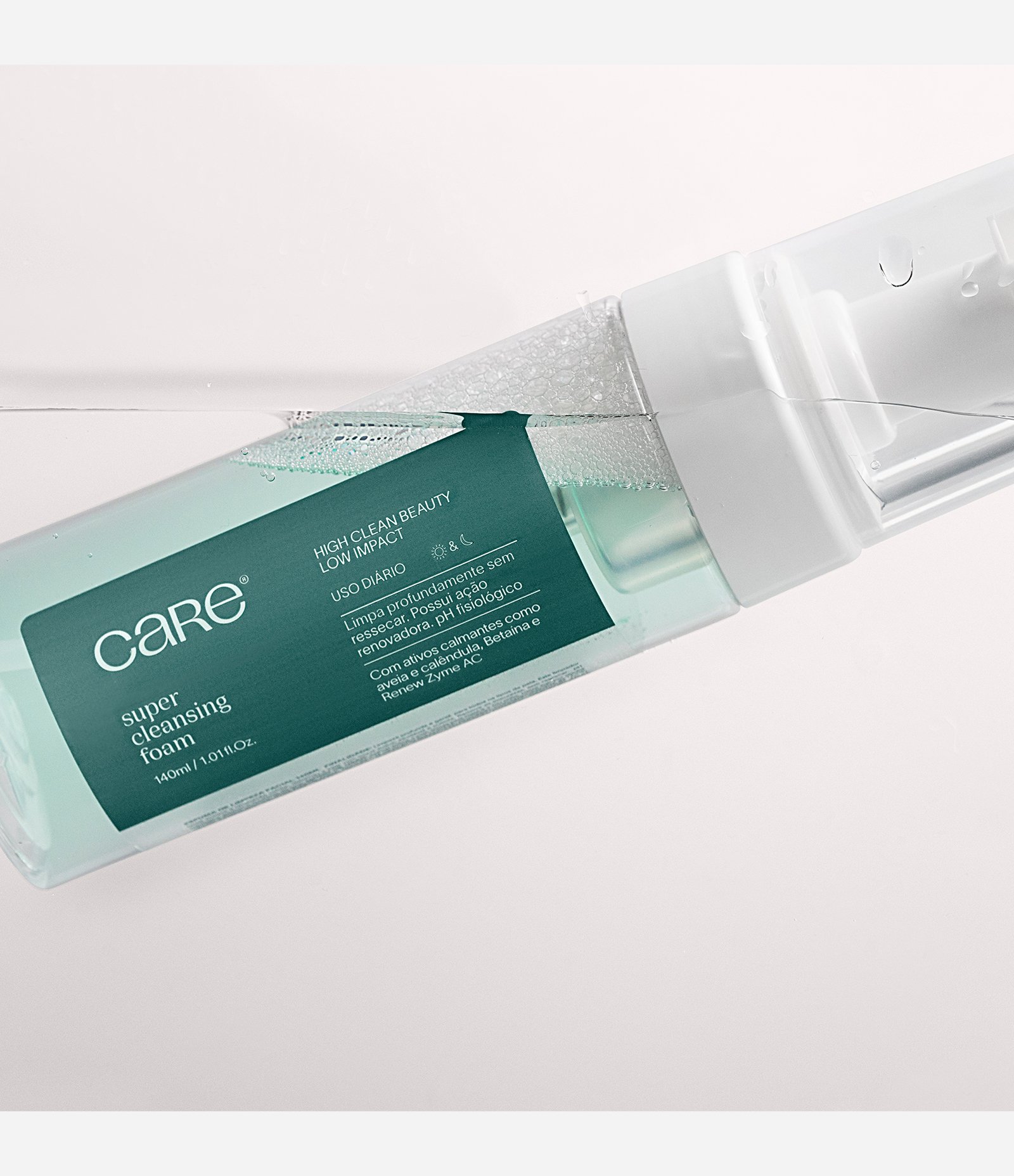 Espuma de Limpeza Super Cleansing Foam Care Beauty 140ml 22